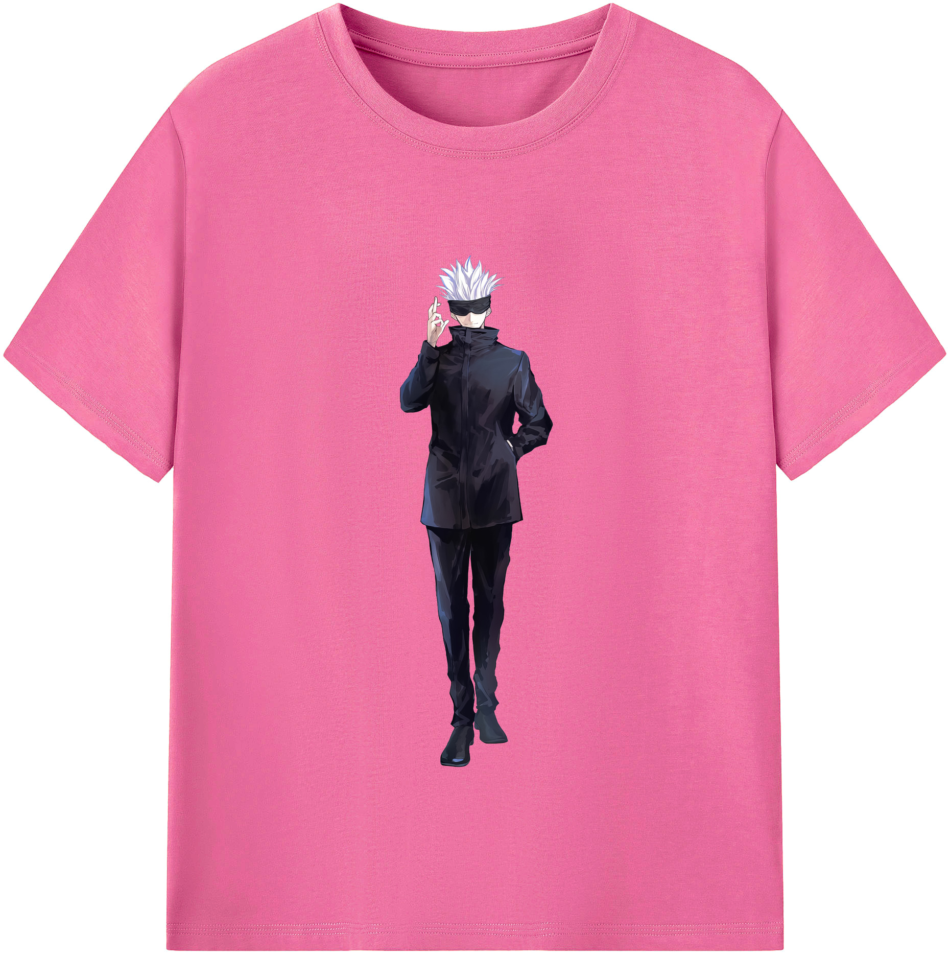 （画像用） 呪術廻戦 Jujutsu Kaisen レディースカジュアルプリントTシャツ（綿100％）